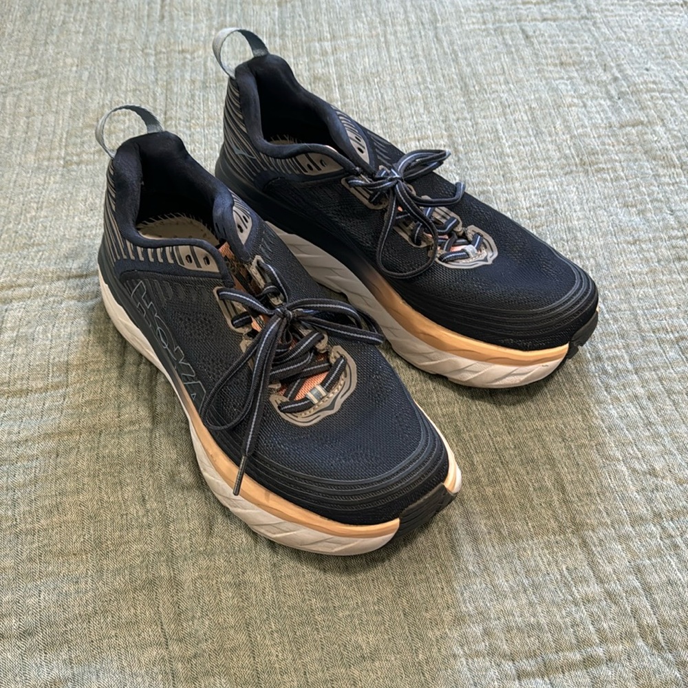 Hoka One One Bondi wide sneakers